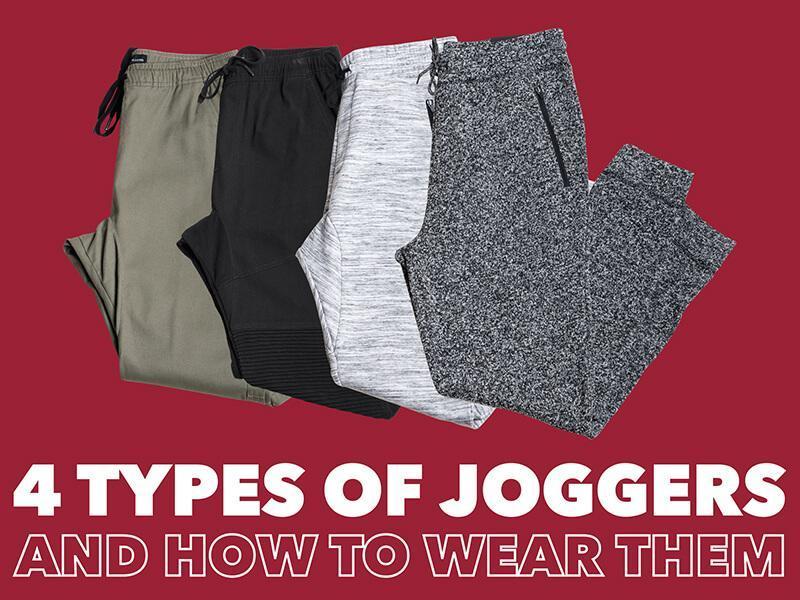 Types of store sweatpants material