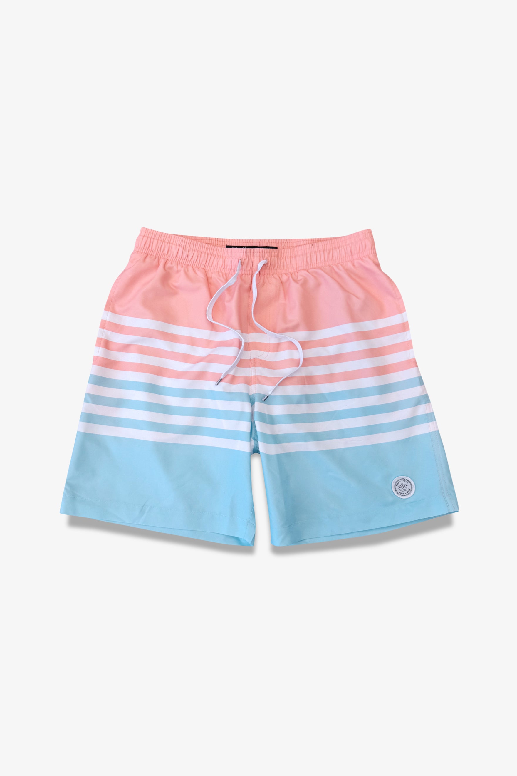 Blue stripe swim shorts online