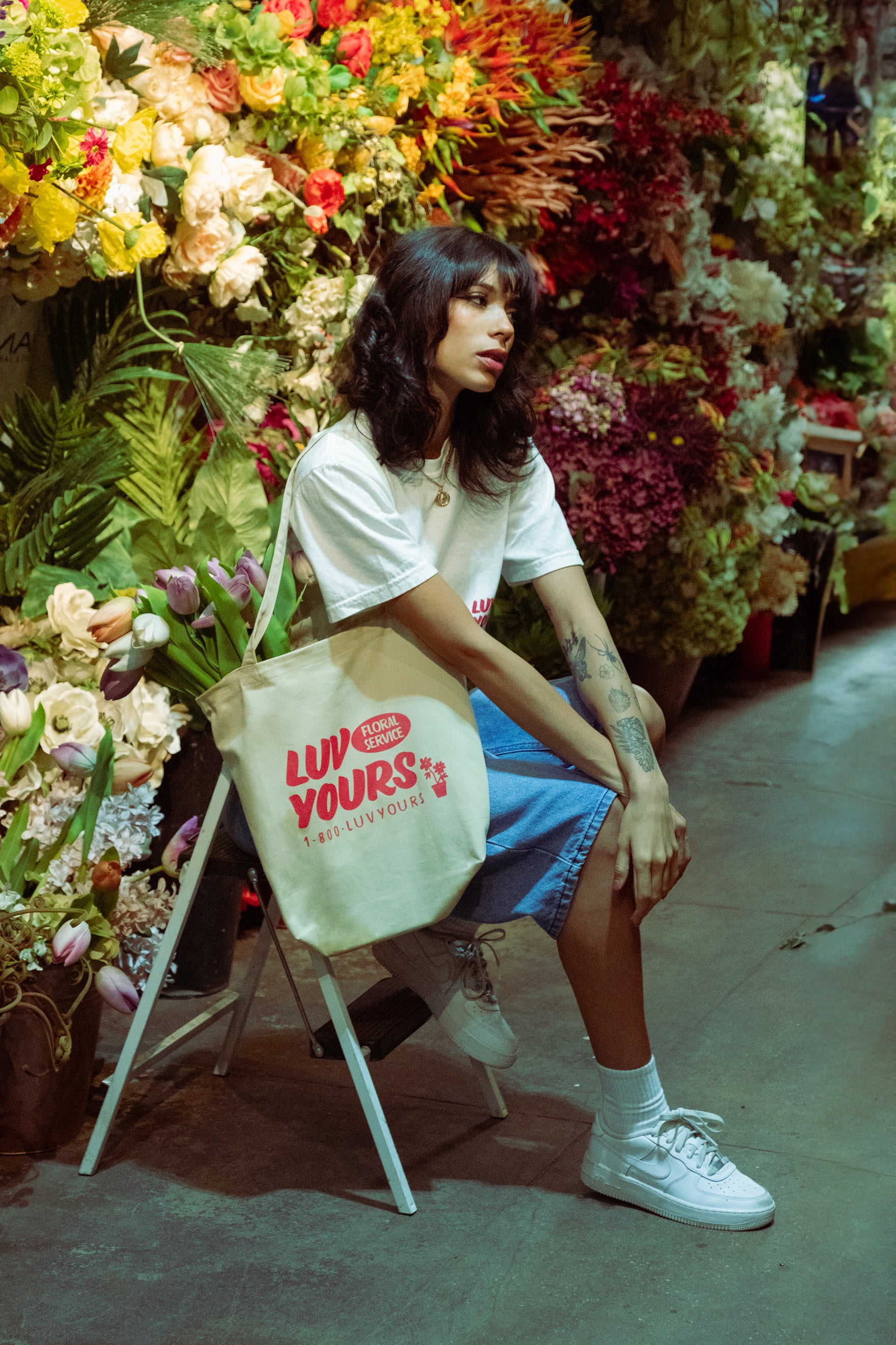 Luv Yours: Floral Shop Edition Eco Tote Bag