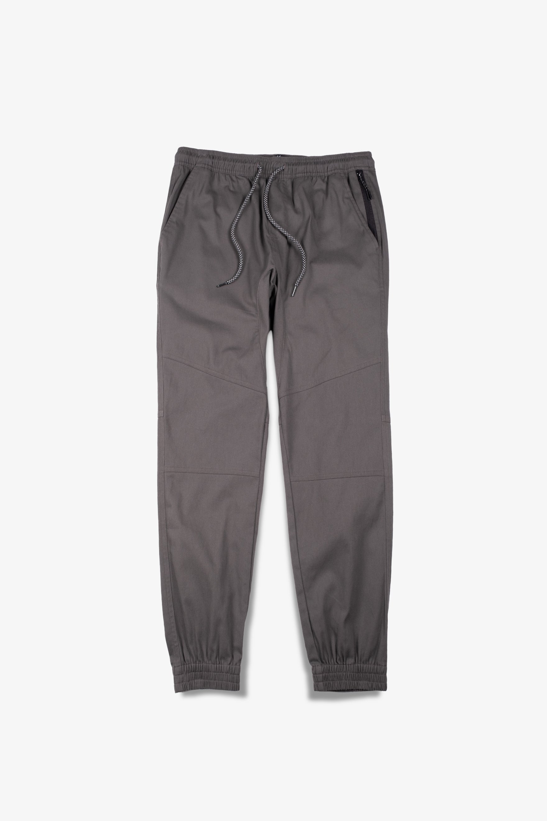 Side Pocket Zip Twill Jogger 2.0| Brooklyn Cloth