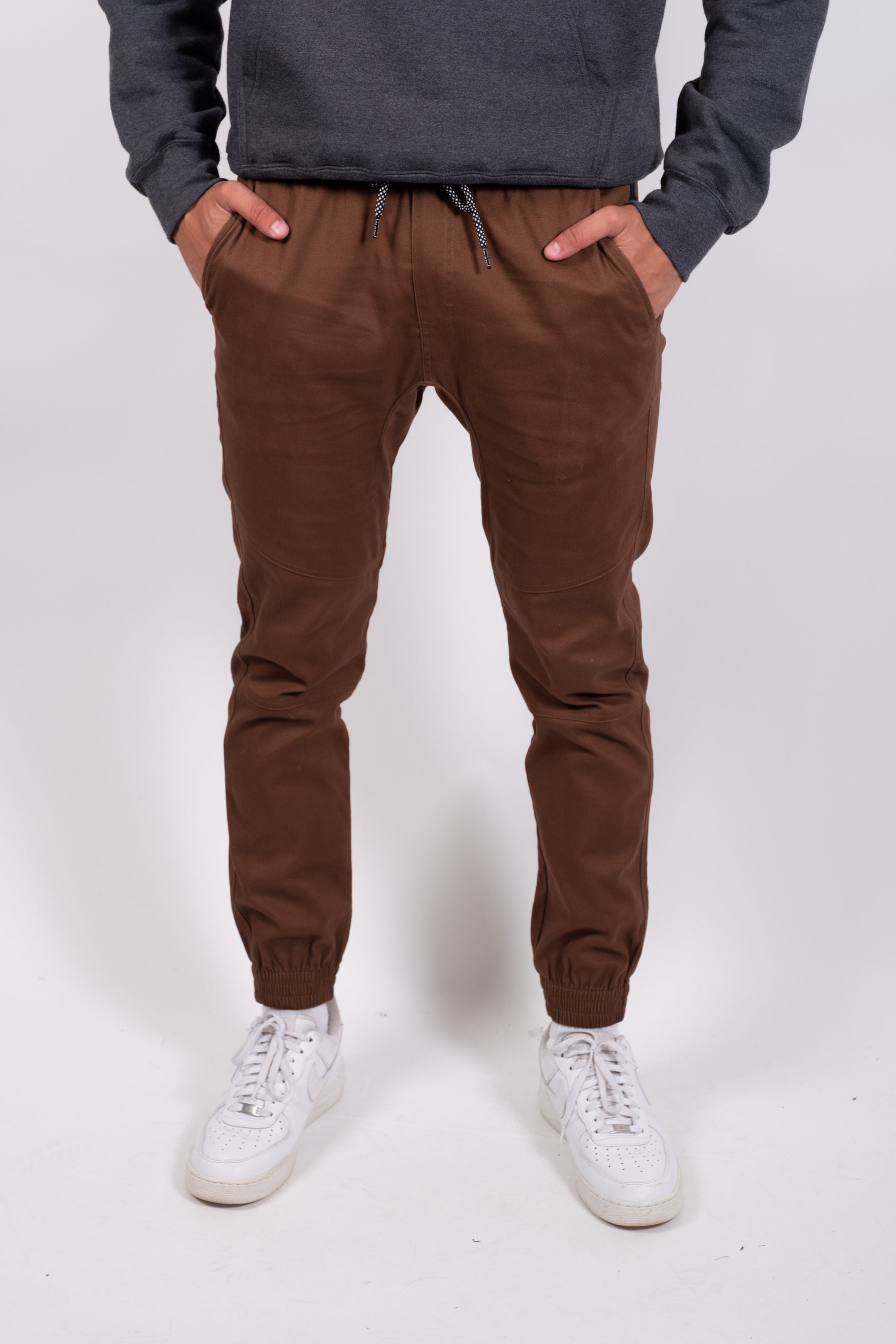 Mens joggers with side pockets on sale