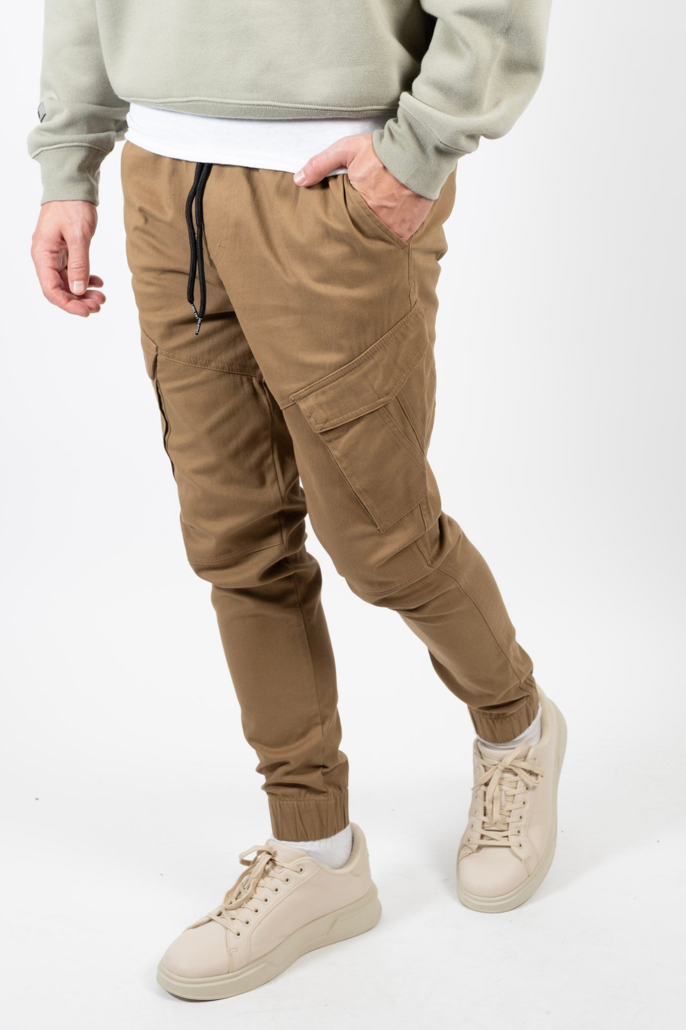 Buy Diagonal Pocket Twill Jogger Men's Jeans & Pants from Brooklyn Cloth.  Find Brooklyn Cloth fashion & more at