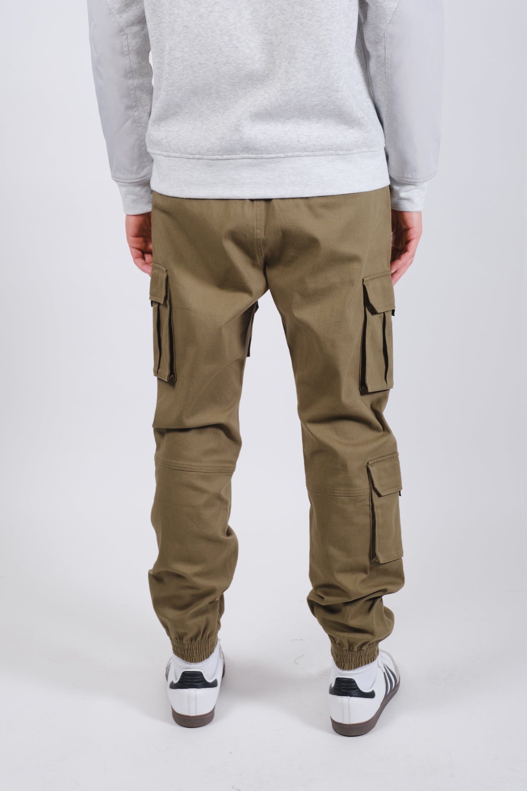 Multi Pocket Twill Cargo Jogger Pants for men 