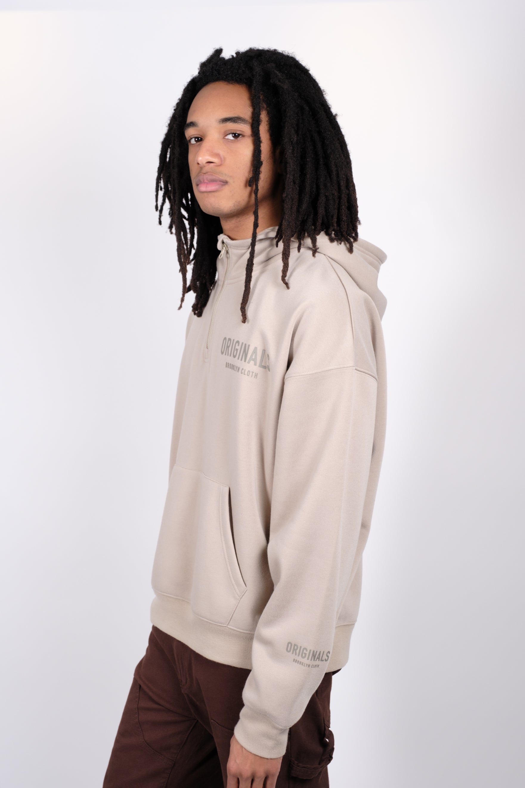 Originals Quarter Zip Pull Over Hoodie