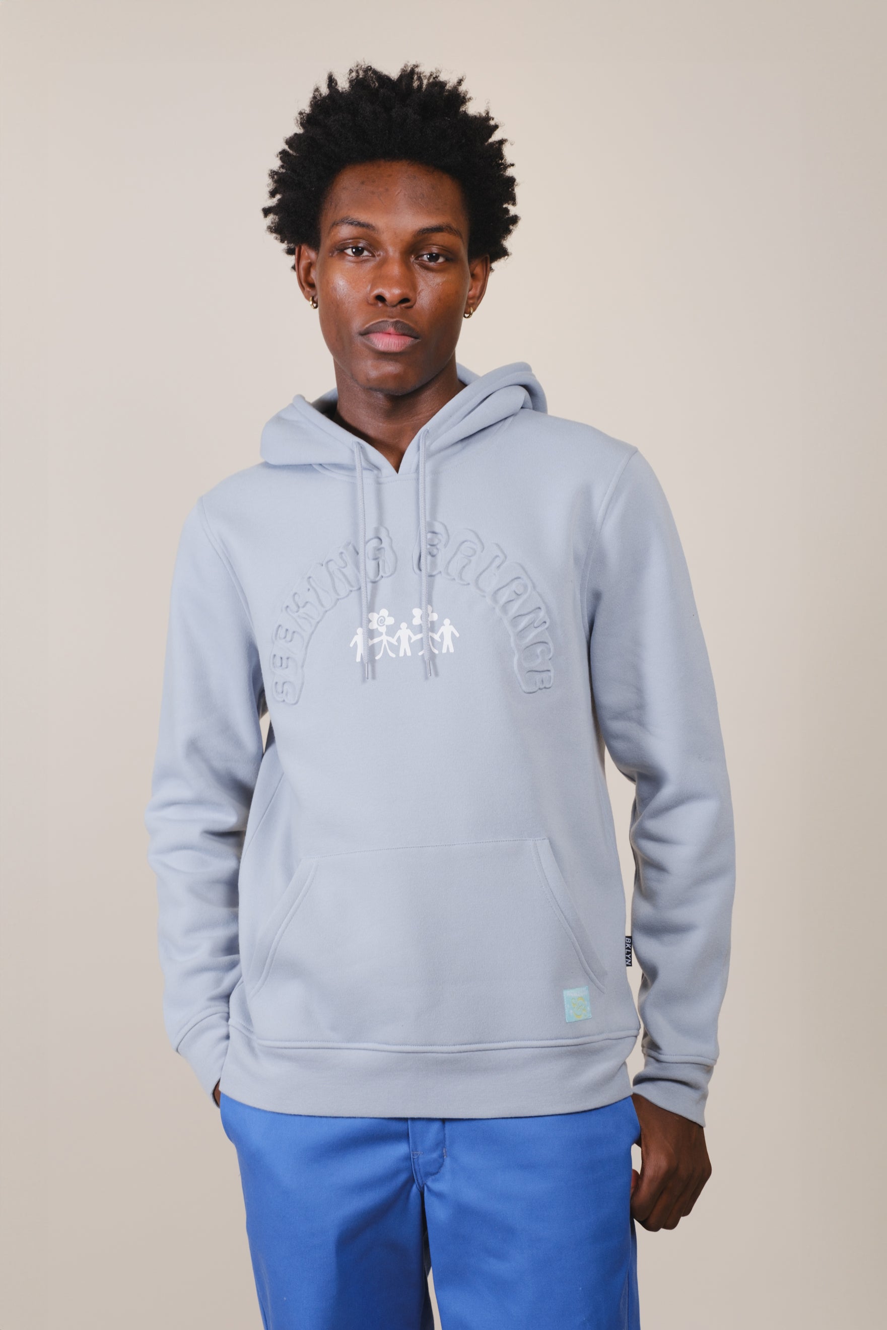 White brooklyn store hoodie