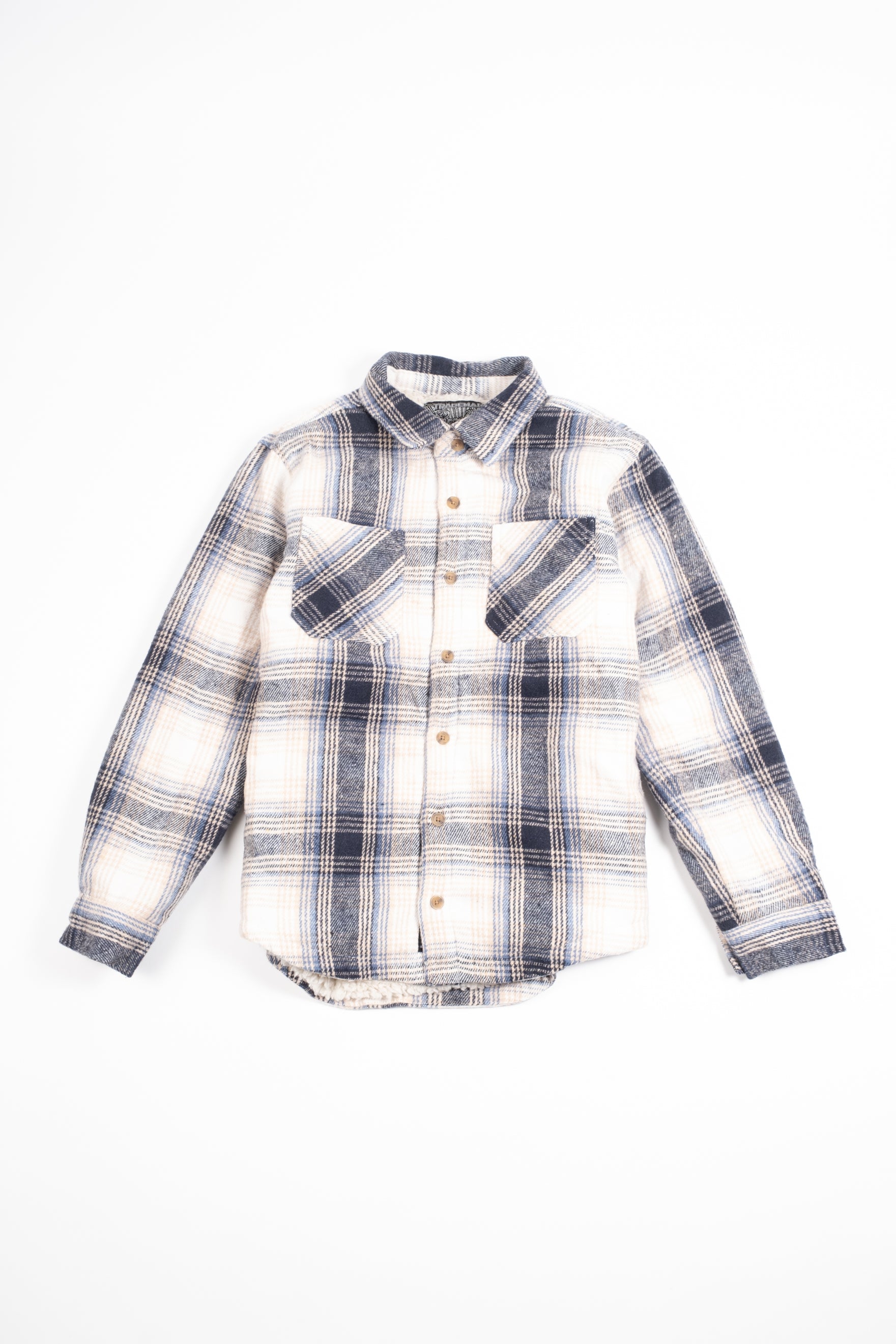 Sherpa Lined Flannel Shacket