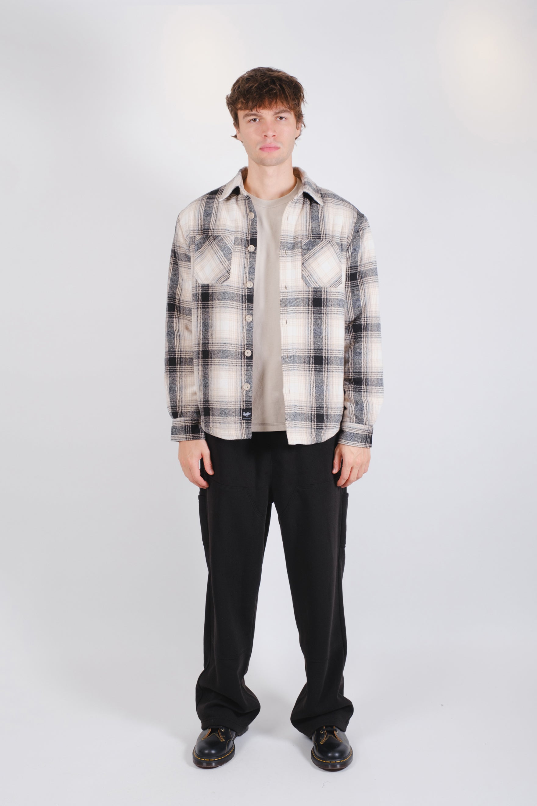 Sherpa Lined Flannel Shacket