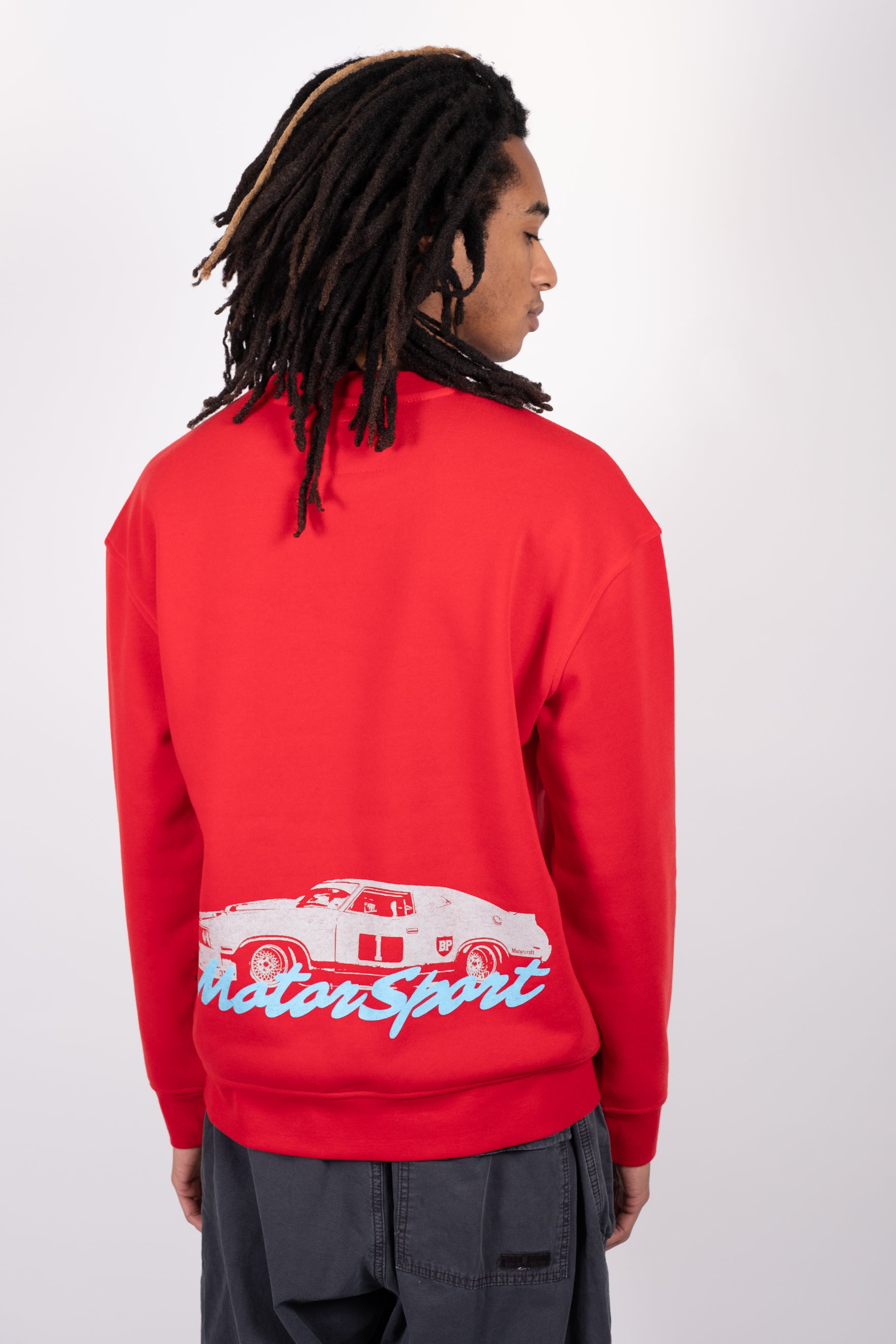 Most Wanted Motorsport Crewneck Sweatshirt Brooklyn Cloth