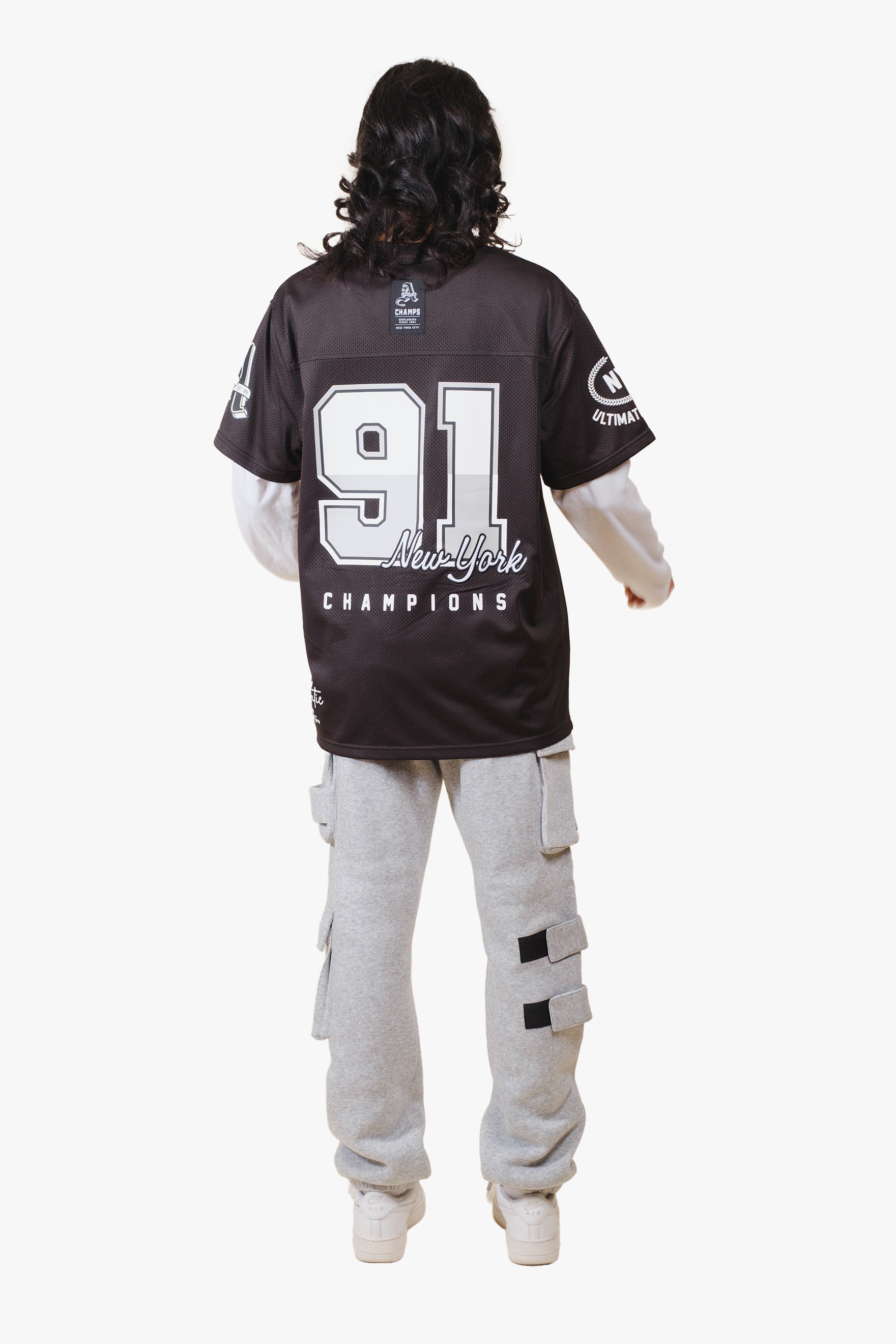 NY Mesh Football Jersey