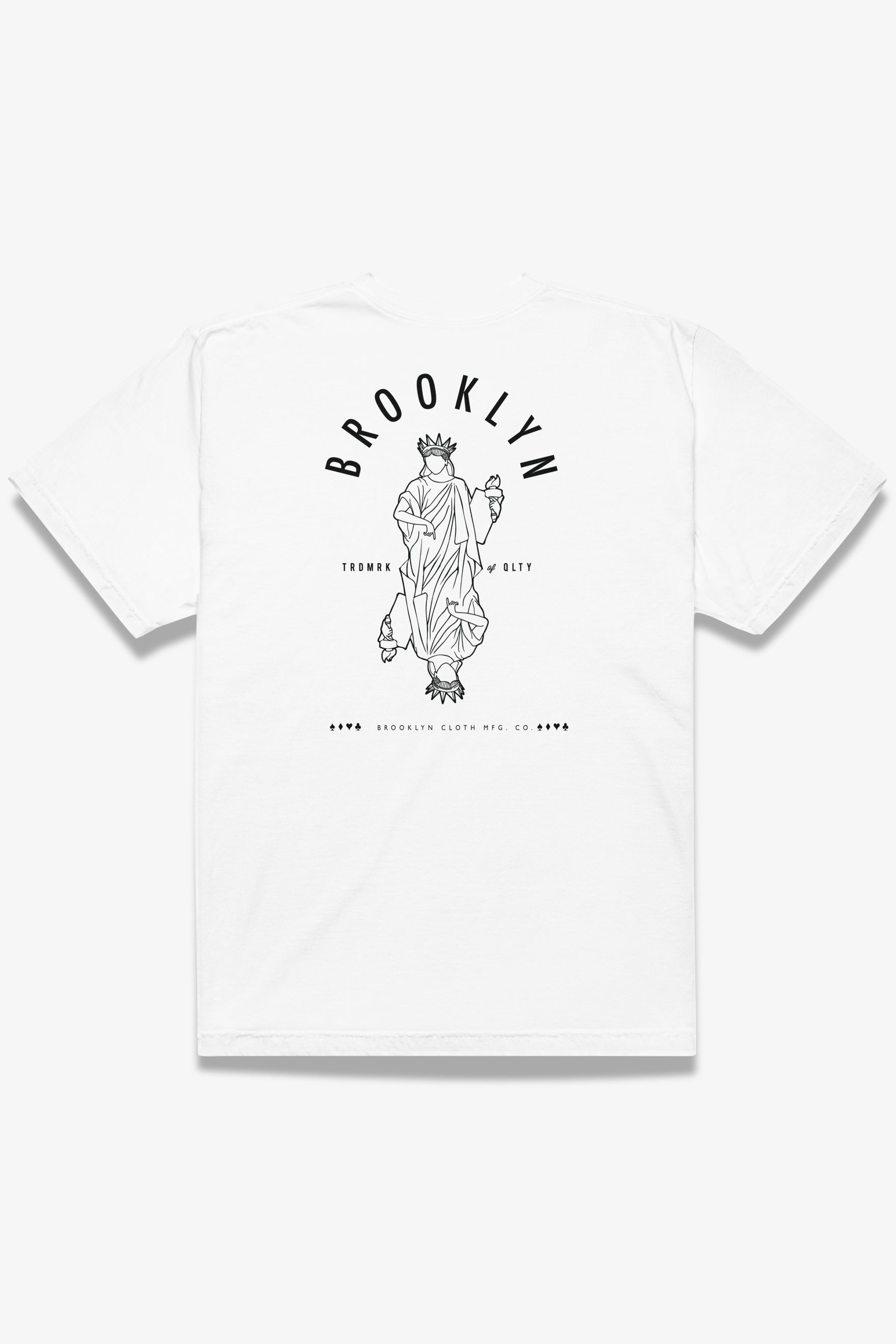 White Brooklyn Tee