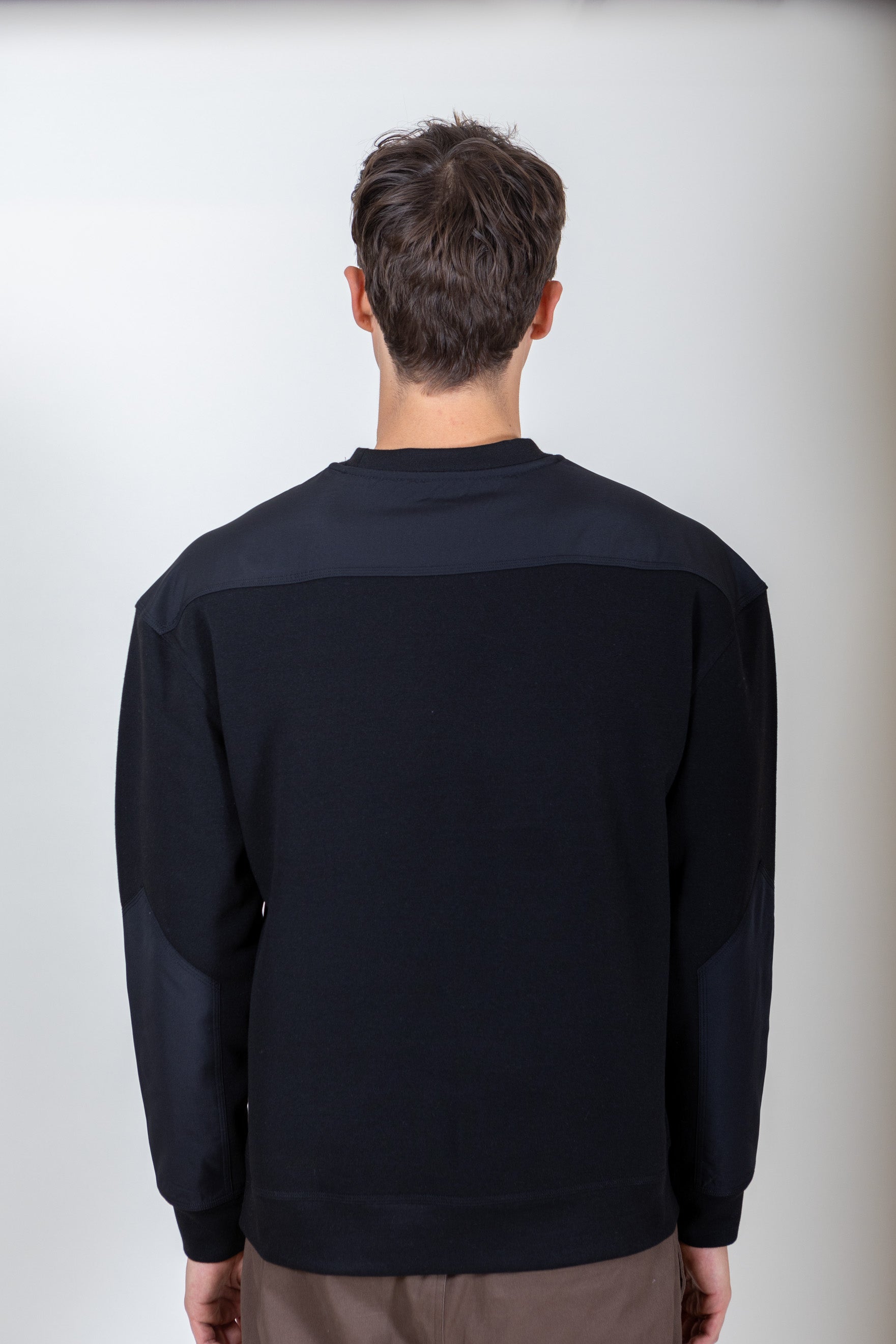 Workwear Blocked Fleece Sweatshirt
#color_black